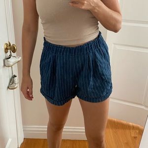 Forever 21 pinstripe shorts